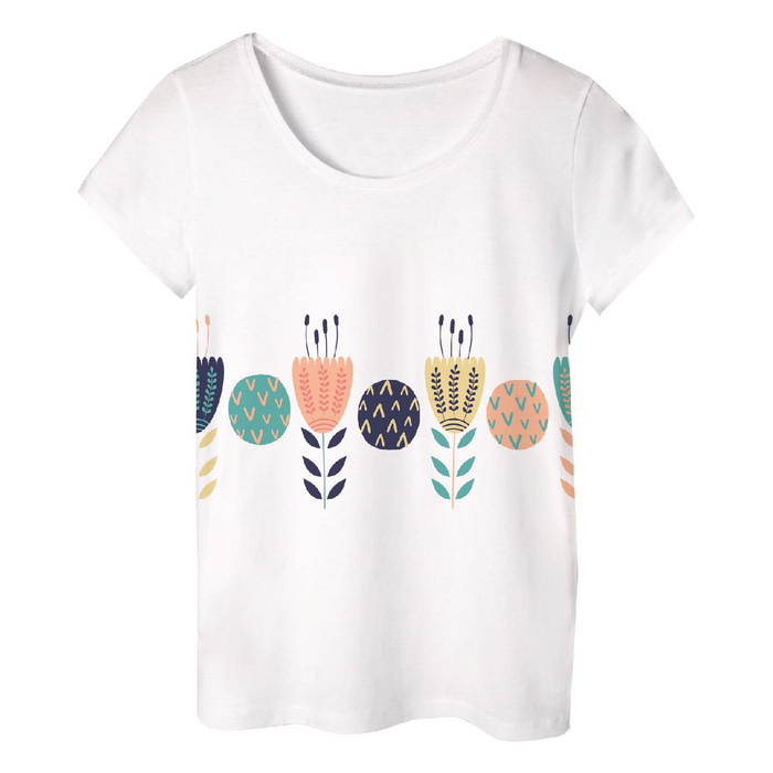 PIŻAMA-T-SHIRT - FOLK - M