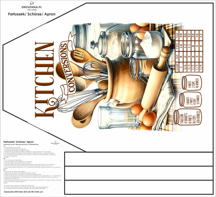 Zástěra - KITCHEN 