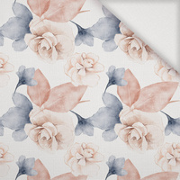 RETRO FLOWERS WZ. 3 - Webware für Tischdecken
