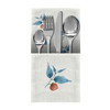 NAPKINS AND RUNNER - BLUE LEAVES pat. 2 - sewing set