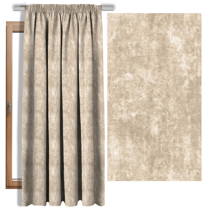 GRUNGE (béžová) - Jersey viskózový