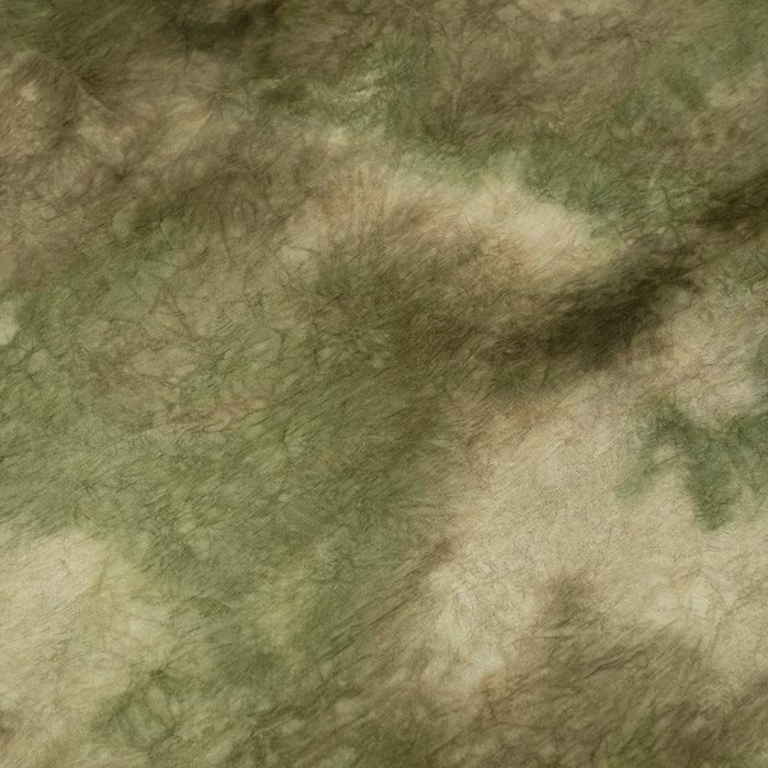 50cm - OLIVE - light batik knit fabric