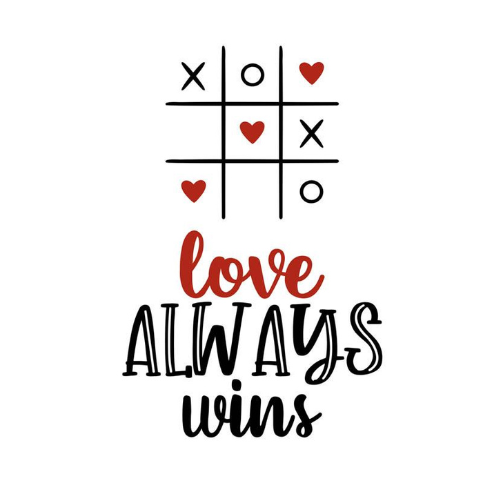 KŘÍŽEK A KOLEČKO (BE MY VALENTINE) - panel 75cm x 80cm