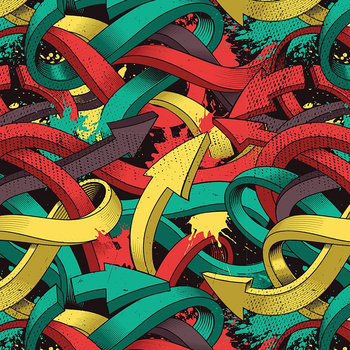 STREET STYLE PATTERN NO. 6 - quick-drying woven fabric