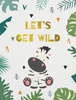LET'S GET WILD (WILD & FREE) - Paneel Wasserabweisende Webware