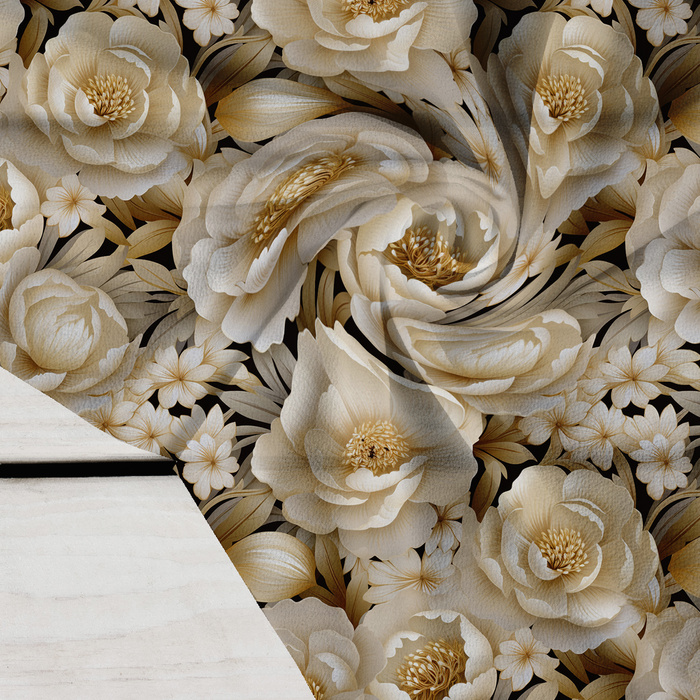 FLOWERS - Cloud Dancer WZ.4 - Crepe