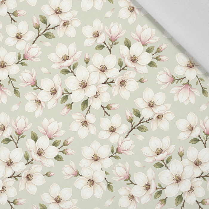 PASTEL FLOWERS WZ. 24 - Baumwoll Webware