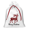 Geschenkbeutel - RENTIERE (NORDIC CHRISTMAS) - groß