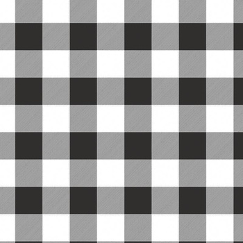 VICHY GITTER SCHWARZ / weiß - Viskose-Jersey WE210