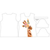 WOMEN’S T-SHIRT - GIRAFFE - single jersey S