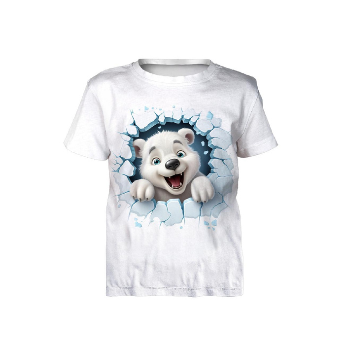 T-SHIRT DZIECIĘCY - HAPPY BEAR - zestaw do uszycia (140/146)