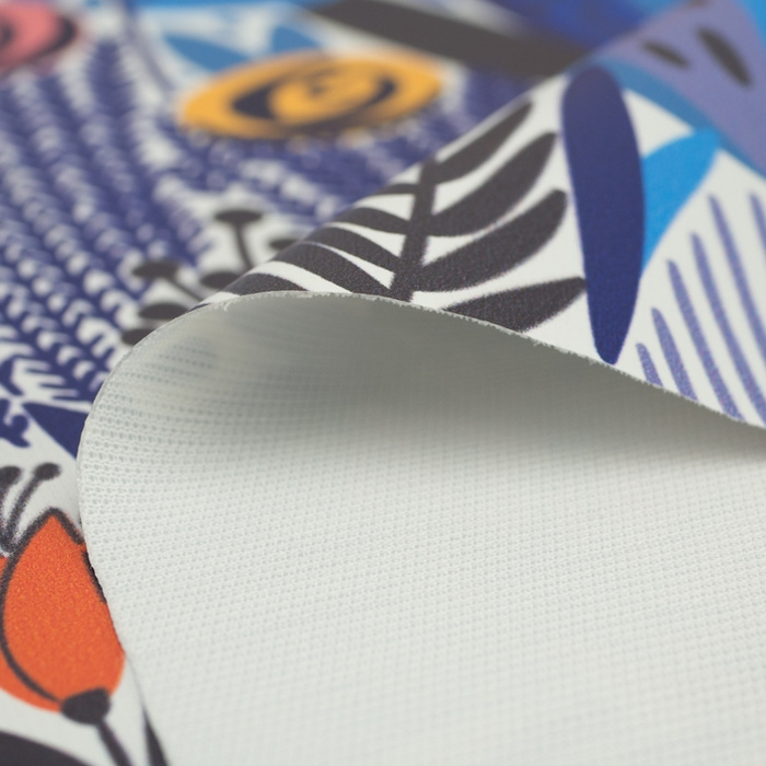 COLORFUL MEADOW - rain cloak fabric