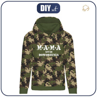 CLASSIC DAMEN HOODIE (POLA) - MAMA / camouflage - Sommersweat
