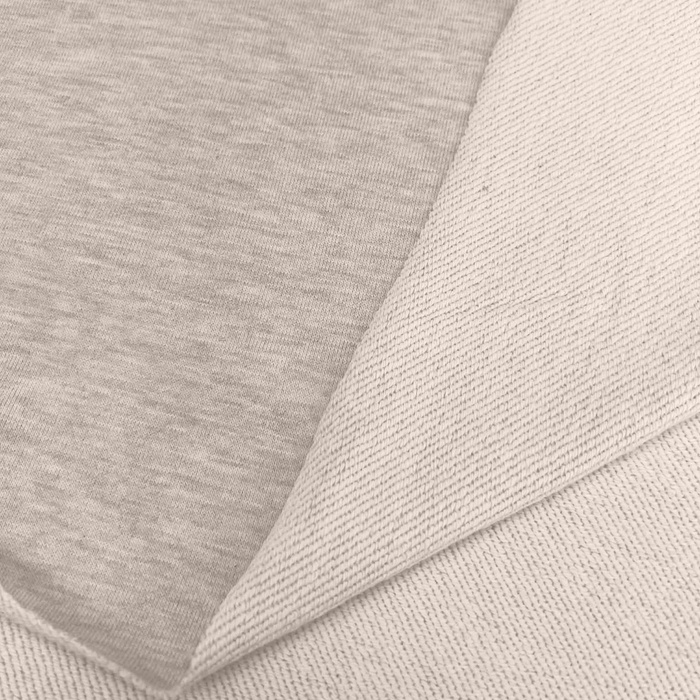 Diagonal-French Terry / HEAVY 450g – GEBLEICHTE MELANGE