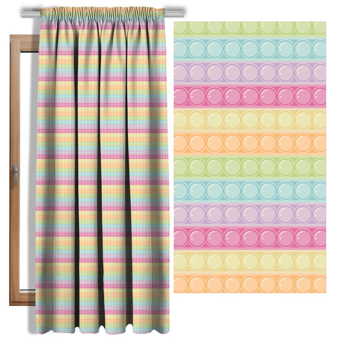 BUBBLED / pastel  - single jersey with elastane 