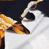 GLOCKENBLUMEN Ms. 1 (gold) / schwarz - French Terry mit Elasthan