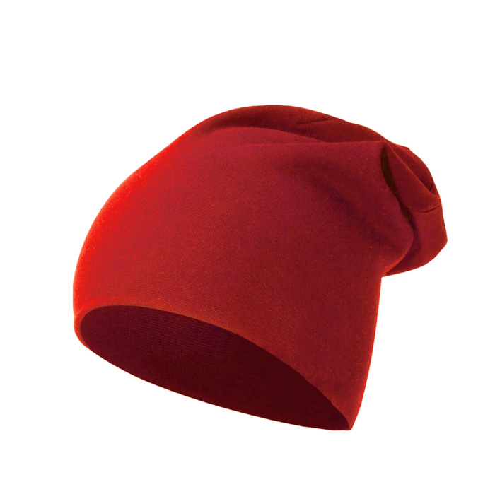 Beanie čepici - ČERVENÝ - sada šití