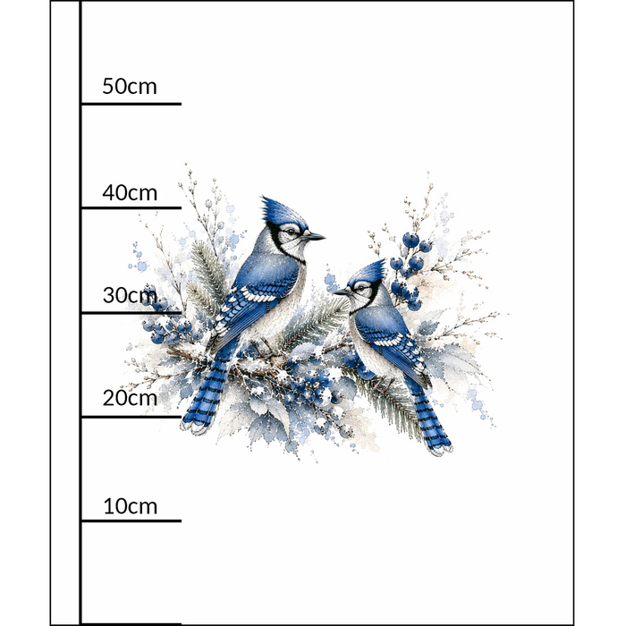 WINTER GARDEN WZ. 8 - panel (60cm x 50cm) Panama 220g