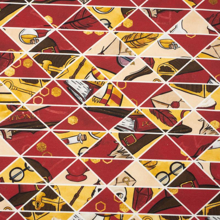 100CM MAGIC MOSAIC (MAGIC SCHOOL) - Cotton woven fabric
