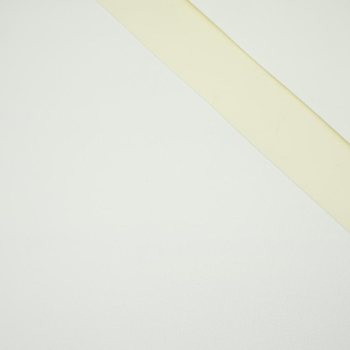 100 cm - WEIß - dickes geprägtes Kunstleder