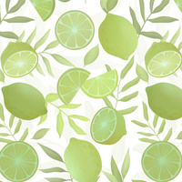 LIMETY / bílá - tkanina HOME DECOR PREMIUM