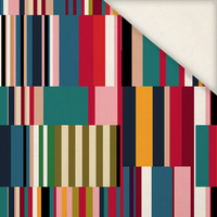 RETRO GEOMETRIC WZ. 2 - Linen 100%