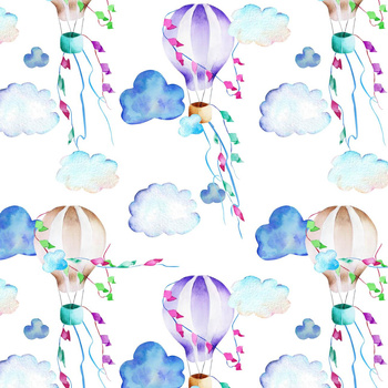 HEIßLUFTBALLONS (BUNTER VERKEHR)