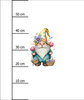 EASTER GNOME WZ. 1 - PANEL (60cm x 50cm) Panama 220g