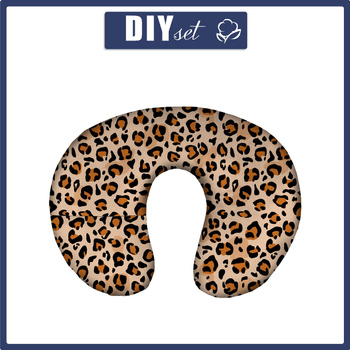 NECK PILLOW - LEOPARD / SPOTS - sewing set