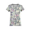 PURPLE FLORAL - Cotton muslin