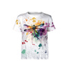 T-SHIRT DZIECIĘCY - WATERCOLOR DRAGONFLY - zestaw do uszycia (116/122)
