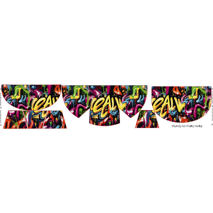 HIP BAG - STREET GRAFFITI wz. 7 - small