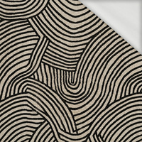 RETRO GEOMETRIC WZ. 20 - dresówka pętelkowa