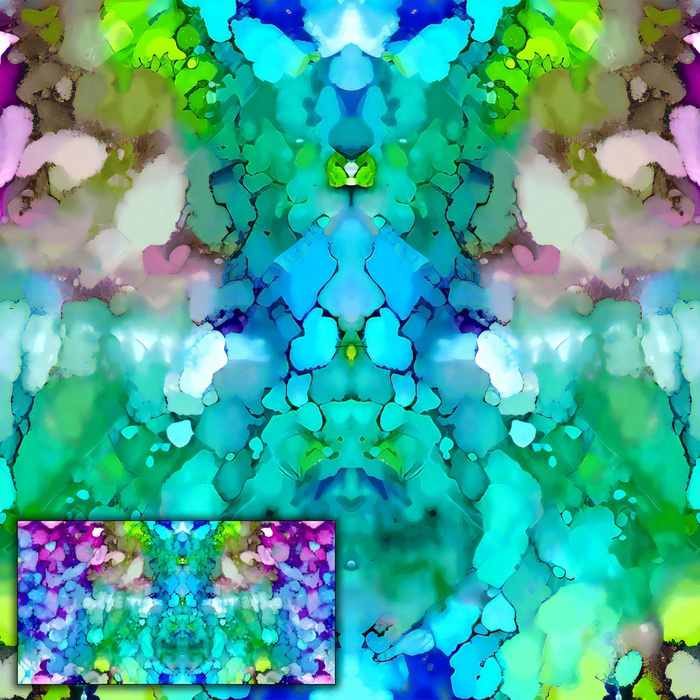 ABSTRAKTION Ms.8 - Paneel (80cm x 155cm) Wasserabweisende Webware