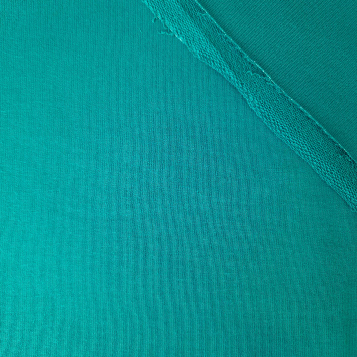 Gruba dzianina pętelkowa (P290) - TRANSFORMATIVE TEAL (D-247) / CYRANECZKA