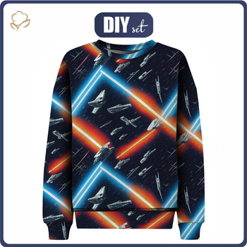 CHILDREN'S (NOE) SWEATSHIRT - LIGHT RAYS - sewing set
