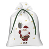 Gift pouches - SANTAS WITH A BAGS OF PRESENTS (IN THE SANTA CLAUS FOREST) - BIG