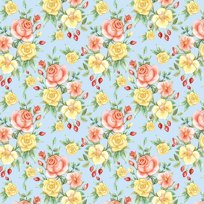 ROSES pat. 1 (colorful) - softshell