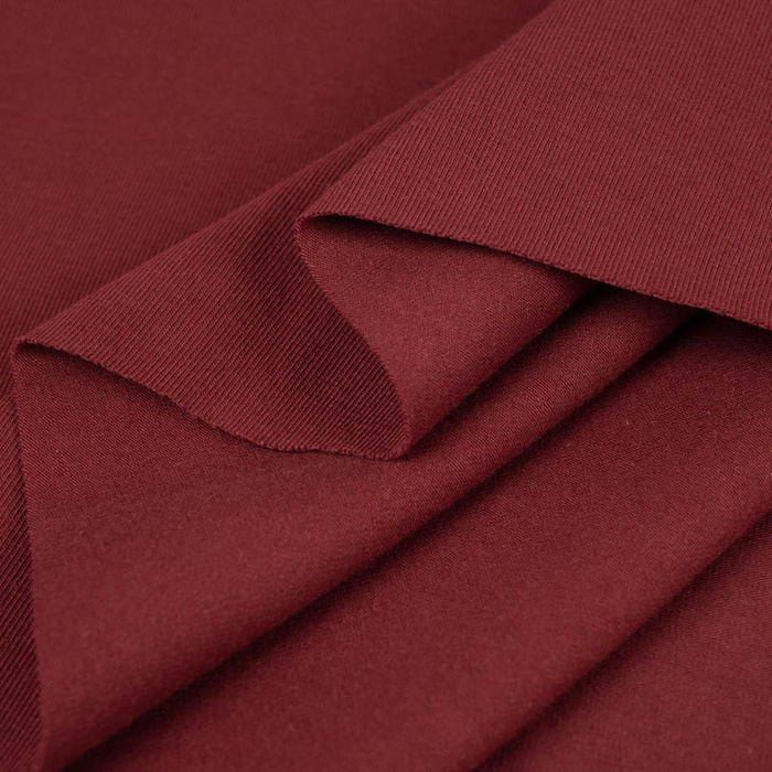 D-31 DUNKELROT - single jersey mit elastan TE210