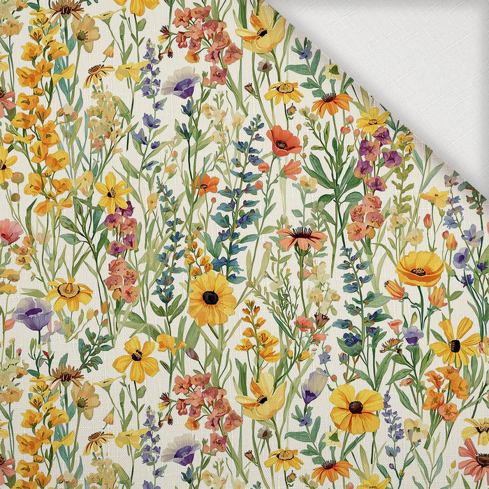 FLOWERS MEADOW WZ. 1 - Tkanina na ubrusy