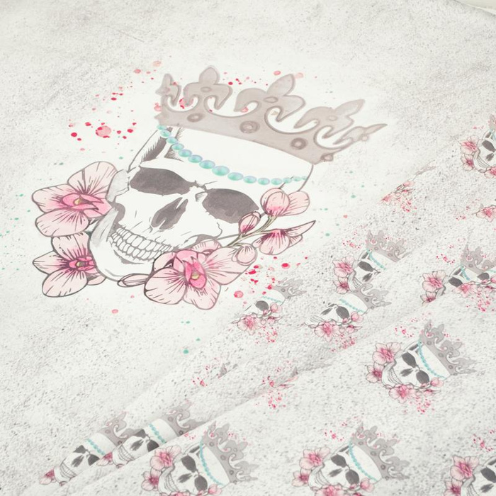 SKULL QUEEN - panoramisches Paneel Sommersweat