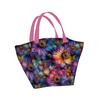 XL bag with in-bag pouch 2 in 1 - COLORFUL FLOWERS pat. 1 - sewing set