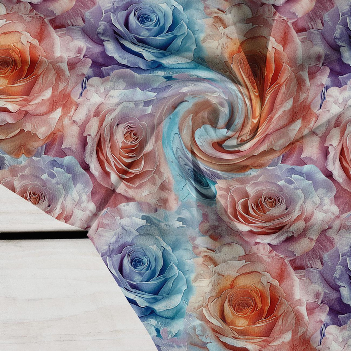 PASTEL FLOWERS WZ.8 - Krepa