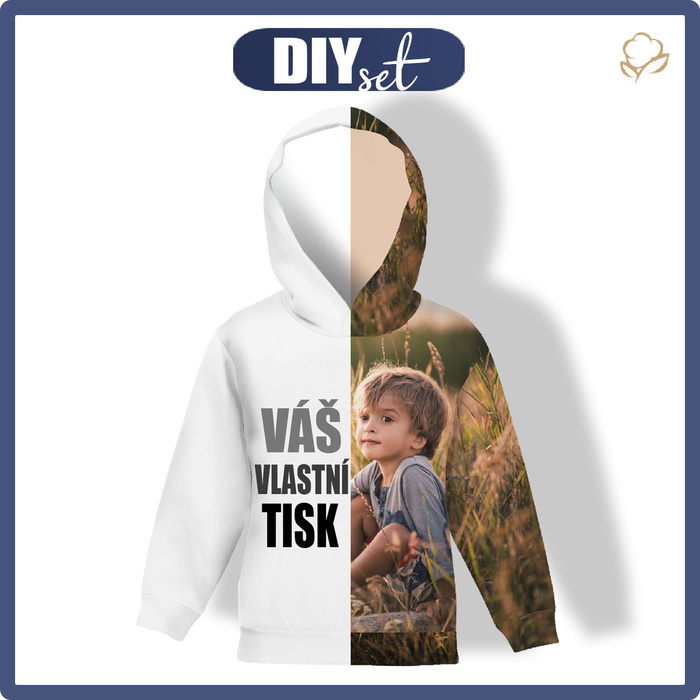 KID'S HOODIE (ALEX) WITH OWN PRINT - sewing set