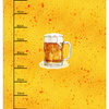 OKTOBERFEST BEER WZ.1 - panel (75cm x 80cm)  Hydrophobic brushed knit