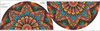 COLORFUL MANDALA WZ.6 - panel na spódnicę z koła M