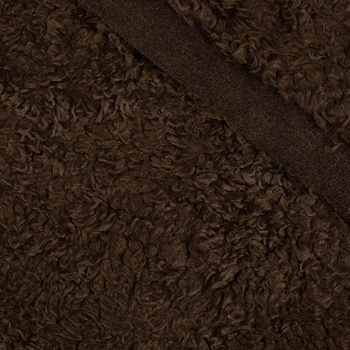 Brown - “Curly hair” - LAMB FLEECE