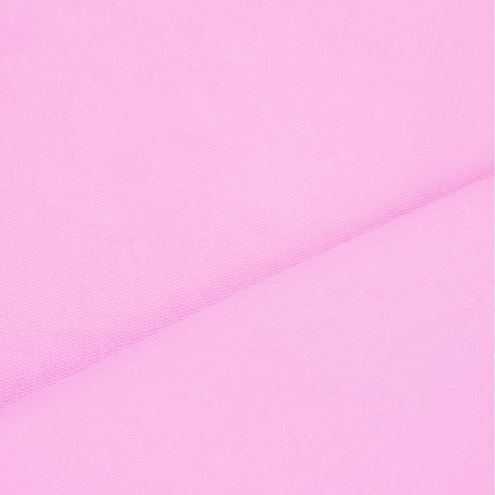 French Terry mit Elasthan - BARBIE PINK (D-177)
