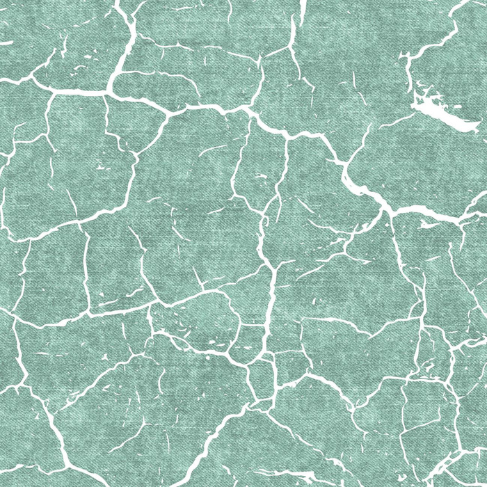 SCORCHED EARTH (white) / ACID WASH (modern mint) - Woven Fabric for tablecloths