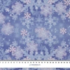 SCHNEEFLOCKEN (Very Peri) - Wintersweat angeraut mit Elastan ITY
